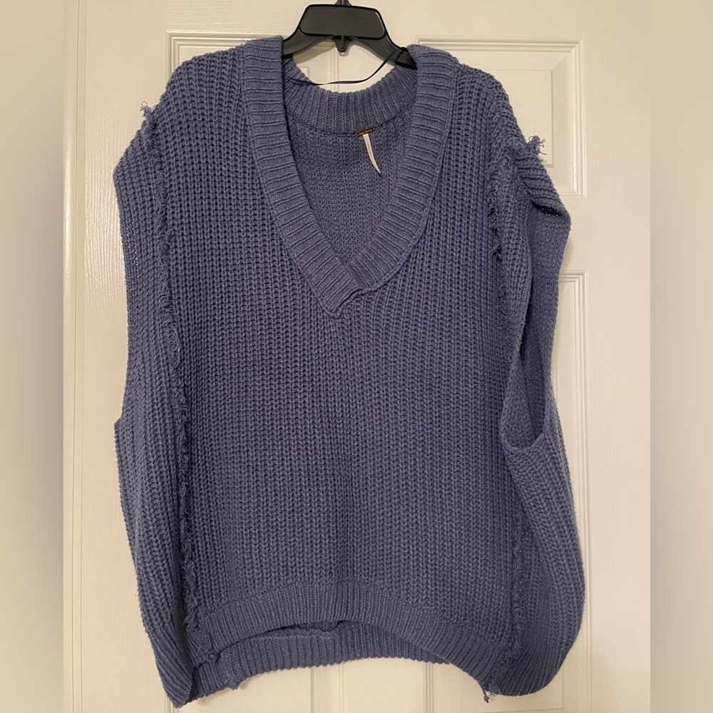 Free People Oversized Sweater Vest